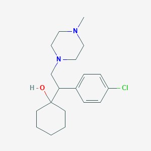 1-[1-(4-Chlorophenyl)-2-(4-methylpiperazin-1-yl)ethyl]cyclohexanol Dihydrocholoride