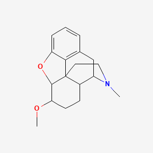 7-methoxy-3-methyl-2,4,4a,5,6,7,7a,13-octahydro-1H-4,12-methanobenzofuro[3,2-e]isoquinoline