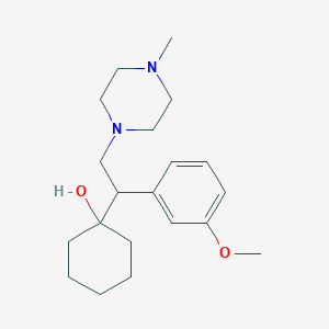 1-[1-(3-Methoxyphenyl)-2-(4-methyl-1-piperazinyl)ethyl]cyclohexanol Dihydrochloride