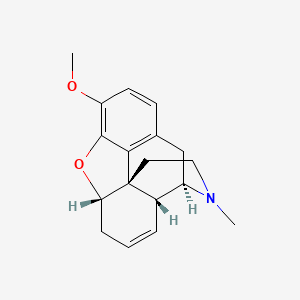 molecular formula C18H21NO2 B10793283 Codeine, 6-deoxy- CAS No. 5121-66-4