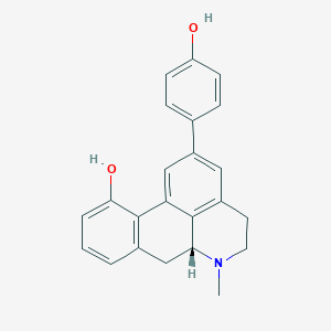 (R)-2-(4-hydroxy-phenyl)-6-methyl-5,6,6a,7-tetrahydro-4H-dibenzo[de,g]quinolin-11-ol