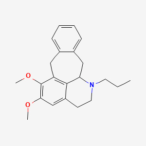 5,6-Dimethoxy-1-propyl-1,2,3,7,12,12a-hexahydro-1-aza-pleiadene