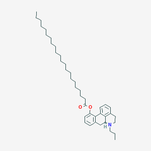 docosanoic acid (R)-6-propyl-5,6,6a,7-tetrahydro-4H-dibenzo[de,g]quinolin-11-yl ester