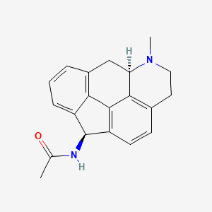 N-[(6S,14R)-13-methyl-13-azapentacyclo[12.3.1.05,17.07,16.010,15]octadeca-1(17),2,4,7(16),8,10(15)-hexaen-6-yl]acetamide