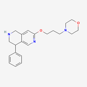 7-(3-Morpholinopropoxy)-4-phenyl-1,2,3,4-tetrahydro-2,6-naphthyridine