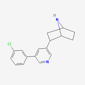 Rac-3'-(3-chlorophenyl)deschloroepibatidine dihydrochloride