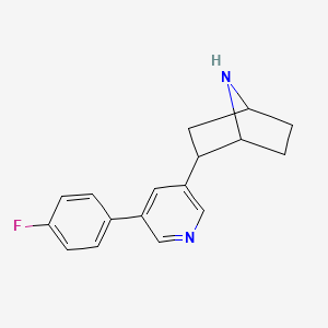 3'-(4-Fluorophenyl)deschloroepibatidine