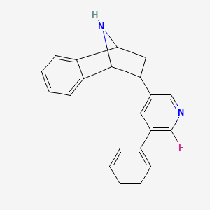 2-(6-Fluoro-5-phenylpyridin-3-yl)-1,2,3,4-tetrahydro-1,4-epiminonaphthalene