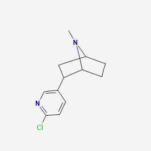 (1R,2R,4S)-2-(6-Chloropyridin-3-yl)-7-methyl-7-azabicyclo[2.2.1]heptane