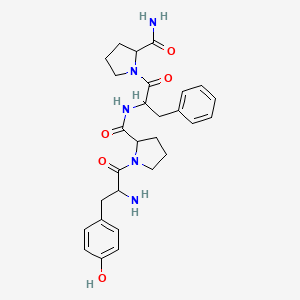 molecular formula C28H35N5O5 B10794742 beta-Casomorphin 