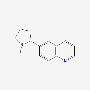 6-(1-Methylpyrrolidin-2-YL)quinoline