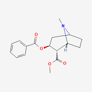 methyl (1R,2S,3S)-3-benzoyloxy-8-methyl-8-azabicyclo[3.2.1]octane-2-carboxylate