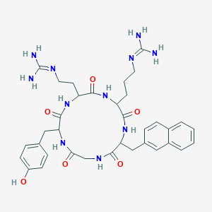 cyclo(-Nal-Gly-D-Tyr-g-Dab-Arg-)