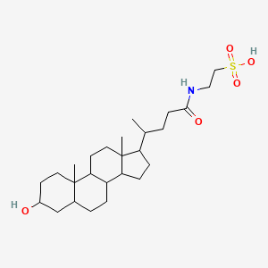 2-[(3-Hydroxy-24-oxocholan-24-yl)amino]ethane-1-sulfonic acid