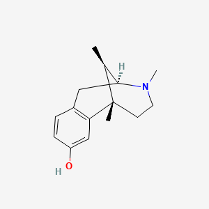 molecular formula C15H21NO B10795323 trans-(+)-Metazocine CAS No. 64023-94-5