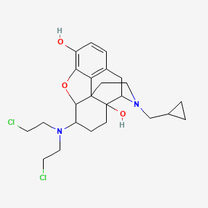 molecular formula C24H32Cl2N2O3 B10795354 Beta C N A 