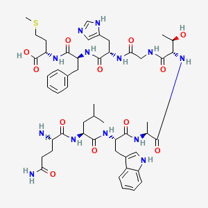 molecular formula C51H71N13O12S B10795361 Rhodei-Litorin 