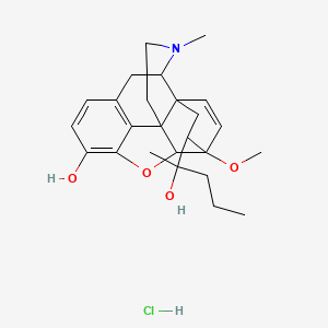 molecular formula C25H34ClNO4 B10795413 Etorphine-hci 