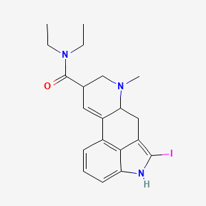 molecular formula C20H24IN3O B10795434 Lsd, iodo 