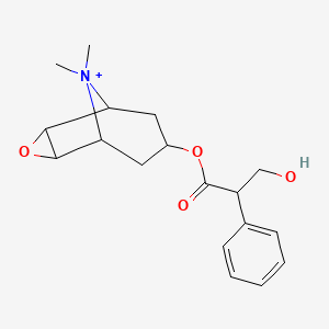 molecular formula C18H24NO4+ B10795488 Pamine 