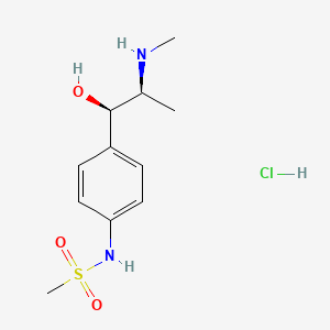 Methanesulfonamide, N-(4-(1-hydroxy-2-(methylamino)propyl)phenyl)-, monohydrochloride