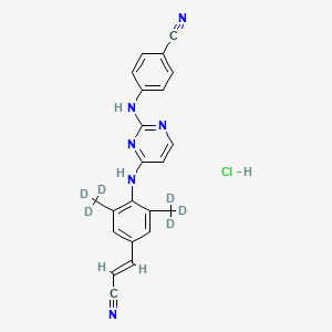 Rilpivirine-d6 (hydrochloride)