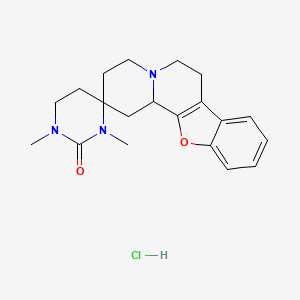 molecular formula C20H26ClN3O2 B10795600 L-657,743 hydrochloride 