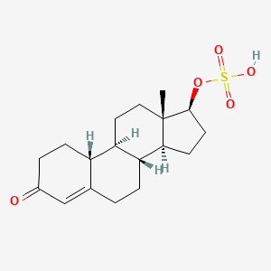 molecular formula C18H26O5S B10795620 Nandrolone hydrogen sulfate CAS No. 98804-55-8