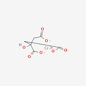 molecular formula C6H5CrO7 B10795665 chromium(III) citrate CAS No. 685853-81-0