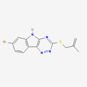 molecular formula C13H11BrN4S B10795888 Rbin-2-Ribozinoindole-2 