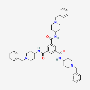 N,N',N''-tris(1-benzylpiperidin-4-yl)benzene-1,3,5-tricarboxamide