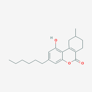 1-Hydroxy-3-n-hexyl-9-methyl-7,8,9,10-tetrahydro-6-dibenzopyrone