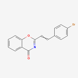 2-[2-(4-Bromophenyl)ethenyl]-1,3-benzoxazin-4-one