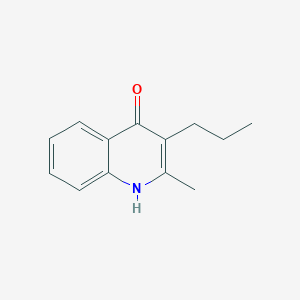 2-Methyl-3-propylquinolin-4-ol