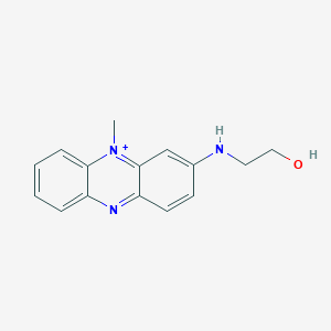 3-[(2-Hydroxyethyl)amino]-5-methylphenazin-5-ium