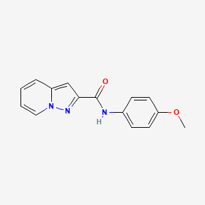 N-(4-methoxyphenyl)pyrazolo[1,5-a]pyridine-2-carboxamide