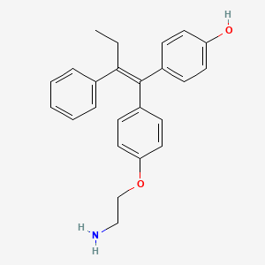 molecular formula C24H25NO2 B10796928 Norendoxifen CAS No. 1308808-22-1