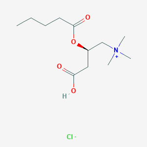 molecular formula C12H24ClNO4 B10796963 Valeryl-L-carnitineChloride 