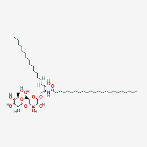 beta-D-galactosyl-(1->4)-beta-D-glucosyl-(1<->1)-N-tricosanoylsphingosine