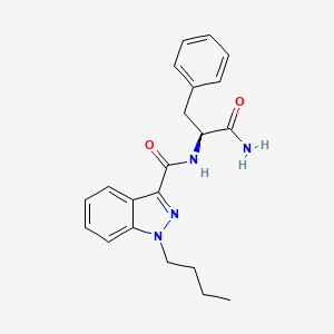 molecular formula C21H24N4O2 B10797033 App-butinaca CAS No. 2682867-56-5