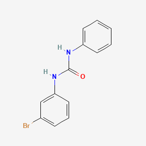 molecular formula C13H11BrN2O B10797538 1-(3-Bromophenyl)-3-phenylurea 