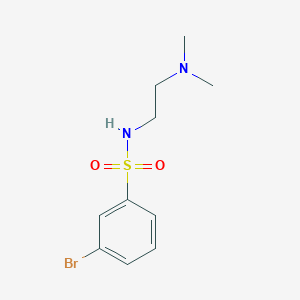 3-bromo-N-(2-(dimethylamino)ethyl)benzenesulfonamide