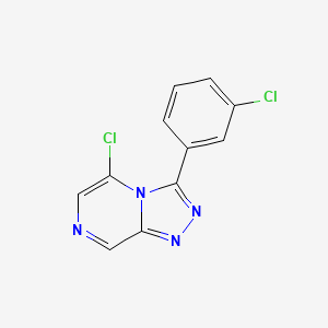 5-Chloro-3-(3-chlorophenyl)-[1,2,4]triazolo[4,3-a]pyrazine