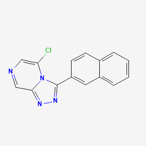 5-Chloro-3-naphthalen-2-yl-[1,2,4]triazolo[4,3-a]pyrazine