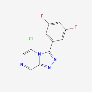 5-Chloro-3-(3,5-difluorophenyl)-[1,2,4]triazolo[4,3-a]pyrazine