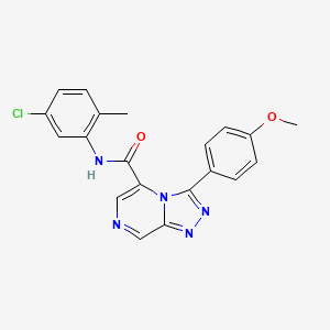 N-(5-chloro-2-methylphenyl)-3-(4-methoxyphenyl)-[1,2,4]triazolo[4,3-a]pyrazine-5-carboxamide