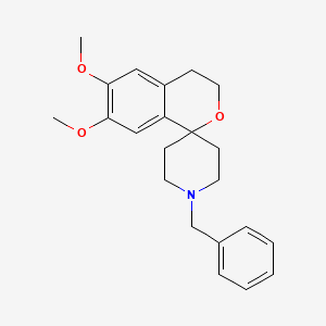 1'-Benzyl-6,7-dimethoxyspiro[3,4-dihydroisochromene-1,4'-piperidine]