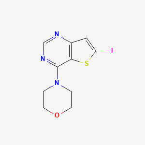 4-(6-Iodothieno[3,2-d]pyrimidin-4-yl)morpholine