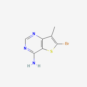 6-Bromo-7-methylthieno[3,2-d]pyrimidin-4-amine