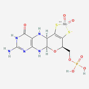 molecular formula C10H12MoN5O8PS2 B10798870 Molybdenum cofactor CAS No. 73508-07-3